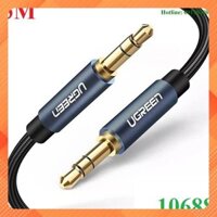 Cáp audio 3.5mm dài 3m dây bọc dù đầu bọc hợp kim Ugreen 10688 cao cấp