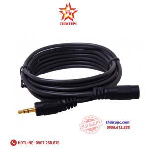 Cáp Audio 3.5mm nối dài 5m Dtech DT-6217
