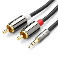 Cáp Audio 3.5mm ra 2 đầu RCA Ugreen 10583 (dài 1.5m)