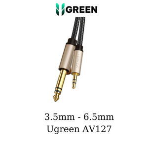 Cáp Audio 3.5mm sang 6.5mm 2M Ugreen 10628