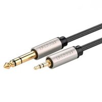 Cáp Audio 3.5mm sang 6.5mm, Bọc Dù, Dài 1.5M - UGREEN 40803