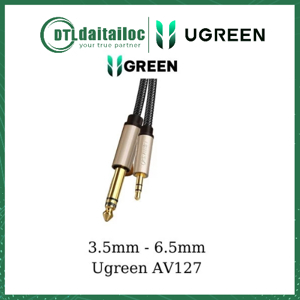 Cáp Audio 3.5mm to 6.5mm Ugreen 10629 3m