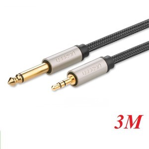 Cáp Audio 3.5mm to 6.5mm Ugreen 10629 3m