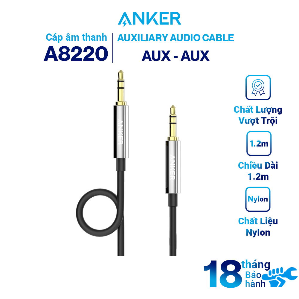 Cáp audio Anker A8220