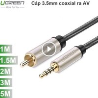Cáp Audio digital 3.5mm to RCA Coaxial Ugreen 1M 1.5M 2M 3M 5M