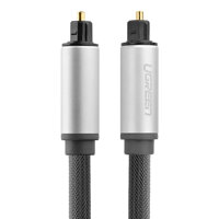 Cáp Audio Quang Toslink, Optical 1,5m Ugreen 10542 Vỏ Nhôm - Hàng Chính Hãng