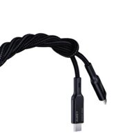 Cáp Aukey CB-MCC102 C-C bọc dù MH LCD 100W 1.8M