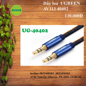 Cáp AUX Ugreen 40402