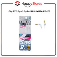 Cáp AV 3.5φ - 3.5φ 2m KASHIMURA KD-175