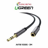 Cáp AV nối dài 3.5mm dây trơn Ugreen Extension Cable AV118 - Hàng chính hãng - 3m