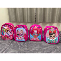 Cặp balo học sinh đi học mầm non mẫu giáo bé trai bé gái in hình elsa, siêu nhân bl002 phù hợp cho bé từ 1 đến 5 tuổi