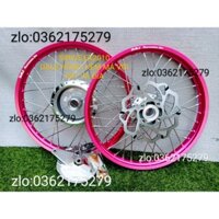 CẶP BÁNH CĂM SIRIUS, EX2010 CĂM ĐÙM MẠ CROM LOẠI 1 ,KÈM MÁ PHANH VỚI  ỐC G5 VỚI PÁT KIỂNG  .