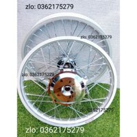 CẶP BÁNH CĂM  VARIO CLICK THÁI NIỀN RCB 1.1 1.4 1.4  ĐÙM TRÁI KHẾ  , CĂM MẠ CROM, GẮN XE, VISON