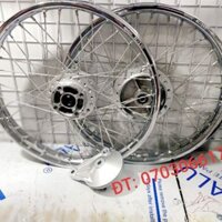 CẶP BÁNH CĂM WAVE 110 ZIN , NIỀN GOSHI , ĐÙM  SƠN BẠC ZIN CĂM ZIN , KÈM THEO MÁ ĐÙM.