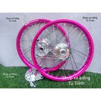 CẶP BÁNH CĂM WAVE,FUTUTER 125 ,SIRIUS 50 NIỀN NHÔM SOLUTER,BAN ZAI, DALE, SHARR SPEED ,CĂM ĐÙM MẠ CROM KÈM MÁ ,PÁT .