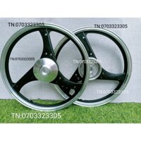 CẶP BÁNH MÂM 3 CÂY  3D  HONDA GẮN XE WAVE DREAM TRƯỚC SAU ĐÙM VÀ CÁC DÒNG XE KHÁC .