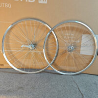 Cặp Bánh Xe Đạp Single Gear Hợp Kim Nhôm Dành Cho Xe Đạp 700c 36 Lỗ Loại Xịn