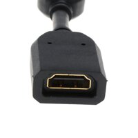 Cáp Bảo Vệ Mở Rộng HDMI Baoblaze-Nam Sang Nữ-3.93Inch-HDMI 4K Tốc Độ Cao-Chiều Dài Dây 10Cm Cho Đầu Phát Blu Ray HDTV Máy Tính Xách Tay Và PC LazadaMall