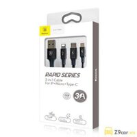 Cáp Baseus 3 đầu