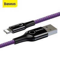Cáp Baseus cổng USB 2.4A sạc/ truyền dữ liệu chất lượng cao cho iPhone XR XS Max