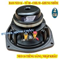 CẶP BASS  NEO 16 RCF TIẾNG SÁNG NHẬP KHẨU CAO CẤP - GIÁ 2 LOA