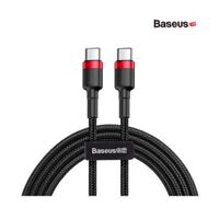 cáp basus C to C hỗ trợ sạc nhanh công suất 60w - QC3.0 - CC100