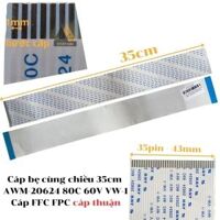 Cáp bẹ cùng chiều 35cm AWM-20624 80C 60V VW-1, Cáp FFC FPC cáp thuận