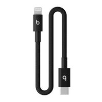 Cáp Bện Ngắn USB-C sang Lightning (20 cm) của Beats Black Hàng Chính Hãng