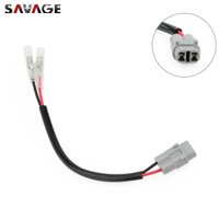 Cáp Biển Số Đèn Adapter Cho KAWASAKI Ninja ZX-4R / RR ZX-6R ZX-10R / RR H2 SX Z900 Z1000 VERSYS 1000 2 Dây Cắm & Chạy Kết Nối