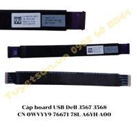 Cáp board USB Dell 3567 3568 CN-0WVYY9-76671-78L-A6YH-A00