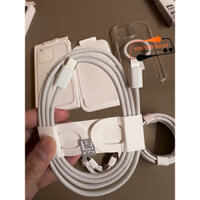 Cáp bọc dù 1M Apple C to L imac dù. Dây Nhựa cứng cáp zin ip14 máy của nhà Táo có 2 lựa chọn