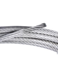 Cáp bọc nhựa (cáp thép bọc nhựa) cuộn 100 mét - Size 2mm > 6 mm cáp thép giá sỉ