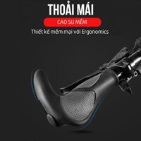 Cặp Bọc Tay Nắm Có Sừng Trâu Gắn Ghi Đông Xe Đạp Chất Liệu Cao Su TPR Hàng Xịn Loại Tốt Siêu Êm