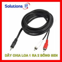 Cáp bông sen ra jack 3.5mm dài 1.5m và 3m [bonus]