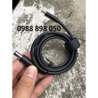 cáp cạc chuyển usb c sang sạc laptop dell (type-c to dell)