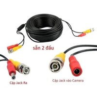 Cáp Camera có nguồn bấm sẵng hai đầu Jack BNC tiện lợi 20M-10M - 15M