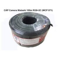 CÁP CAMERA WATASHI 100M RG6+2C (WCP071)