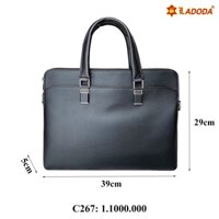 Cặp cán bộ C267 chính hãng Ladoda