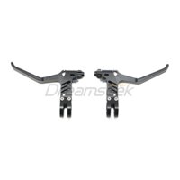 Cặp Cần Phanh Xe Đạp Gấp BMX Xe Đạp V Phanh Tay Cầm Đòn Bẩy 22.2mm CNC Siêu Nhẹ Rỗng Hợp Kim Nhôm Đi Xe Đạp Phụ Kiện Thay Thế
