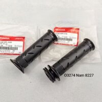 Cặp cao su, bao tay nắm, lái WAVE A, RS, FUTURE 1, NEO, X...  zin Honda