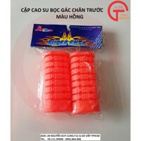 CẶP CAO SU GÁC CHÂN TRƯỚC MÀU HỒNG , XITEEN CHO MỌI DÒNG XE