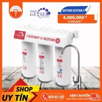 [Cap cấp nhập khẩu nguyên chiếc] máy lọc nước không dùng điện, Không Nước Thải  Geyser ECOTAR 5- Made in Russia