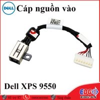 Cáp chân nguồn Laptop Dell XPS15 9550 chân nguồn laptop dell 9550