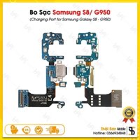 Cáp Chân Sạc Samsung S8 / G950 - Cụm Bo Sạc / Đuôi Sạc kèm Micro Điện Thoại Samsung Galaxy Zin Bóc Máy