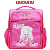 Cặp Chống Gù Học Sinh Nữ - Flower Girl - Size 36 - Miti C1107336BB4PIN.DPIN.D - Màu Hồng