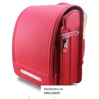 Cặp chống gù lưng Randoseru Nhật bản, Cặp sách ba lô randoseru chống gù lưng nhật bản cho học sinh cấp 1 màu đỏ bé gái