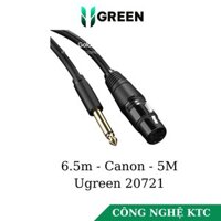 Cáp chuyển 6.5mm to Canon dài 5M Ugreen 20721