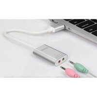 Cáp chuyển cổng cắm tai nghe qua USB Unitek Y-247