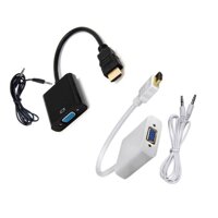 Cáp Chuyển Cổng HDMI Sang Cổng VGA Thiết Kế nhỏ Gọn