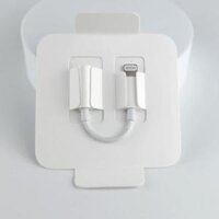 Cáp chuyển cổng lightning to 3.5 chính hãng hàng bóc máy